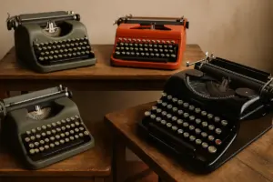 Collezionare macchine da scrivere d’epoca: i modelli rari che hanno subito una forte rivalutazione