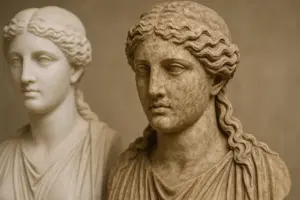 Sculture in marmo antico: come differenziare tra autentico e copia I dettagli di lavorazione che fanno la differenza