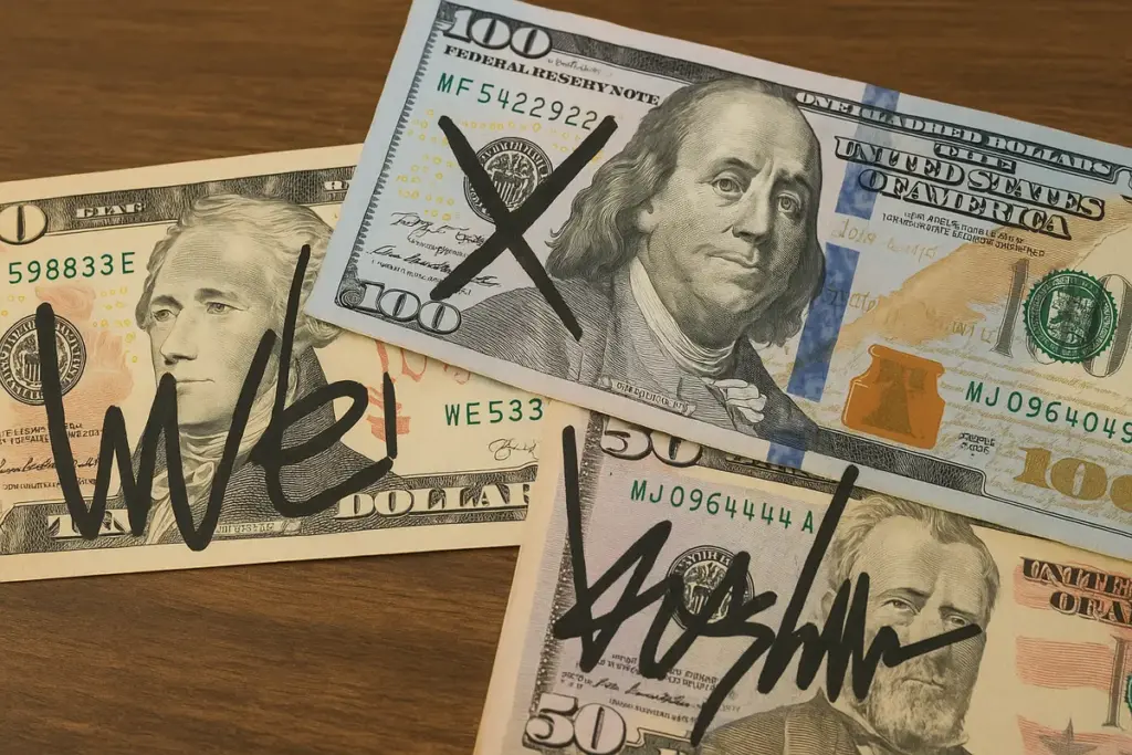 Banconote con firma di artista noto: i casi più interessanti e come riconoscerli