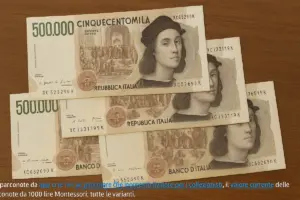 Banconote da 500.000 lire serie Raffaello: le varianti che valgono di più