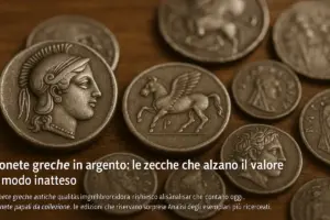 Monete greche in argento: le zecche che alzano il valore in modo inatteso