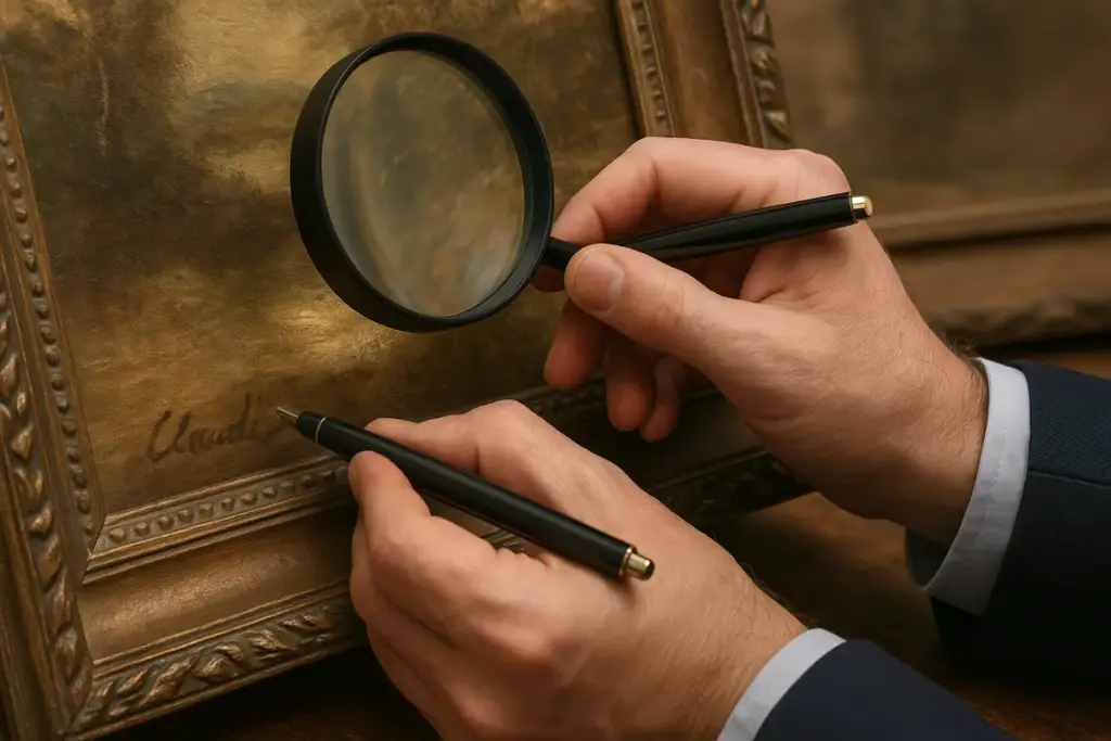 Firma su un quadro antico: come verificarla prima che incida sul prezzo finale