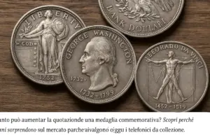 Medaglie commemorative in argento: i dettagli di conio che alzano la quotazione