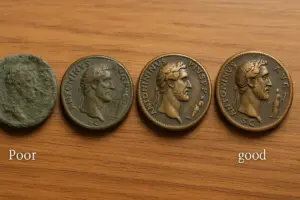 Stato di conservazione sui sesterzi romani: i gradi che spostano il prezzo