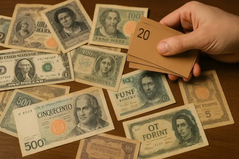 Collezione di banconote d’epoca: gli acquisti frettolosi che abbassano tutto