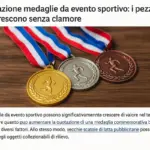 Quotazione medaglie da evento sportivo: i pezzi che crescono senza clamore