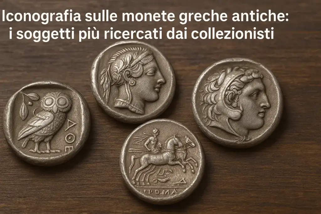 Iconografia sulle monete greche antiche: i soggetti più ricercati dai collezionisti