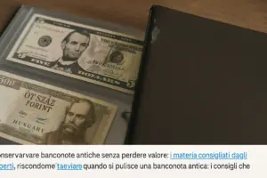 Conservare banconote in album: le copertine che danneggiano la carta in silenzio