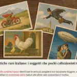 Cartoline tematiche rare italiane: i soggetti che pochi collezionisti tengono d’occhio