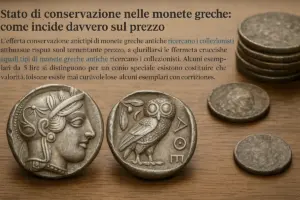 Stato di conservazione nelle monete greche: come incide davvero sul prezzo