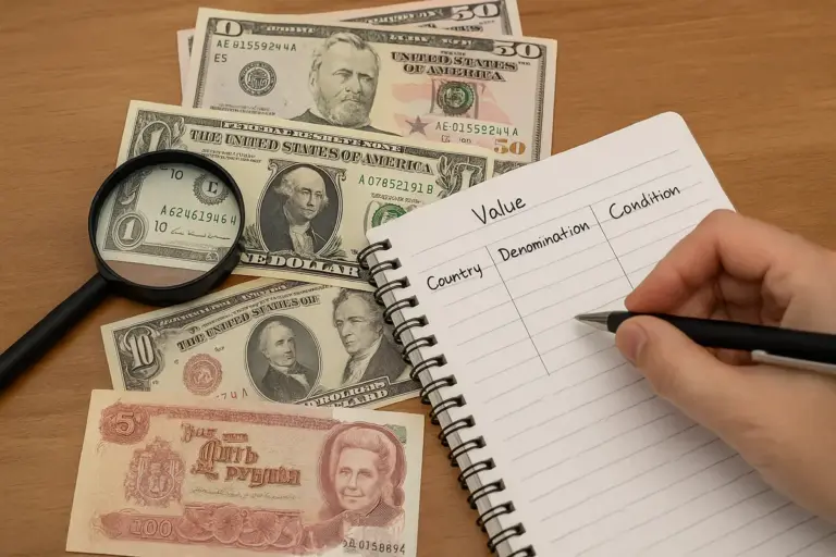 Documentare una collezione di cartamoneta: perché cambia il prezzo finale