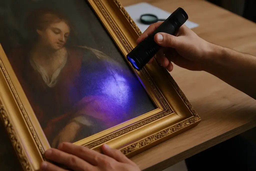 Restauri nascosti su un quadro antico: come rilevarli prima di comprare